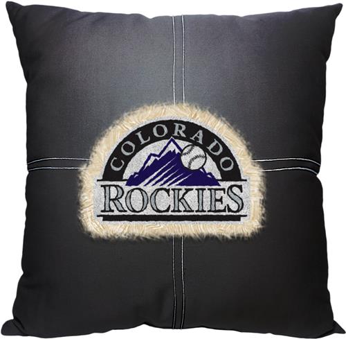 Northwest MLB Colorado Rockies Letterman Pillow