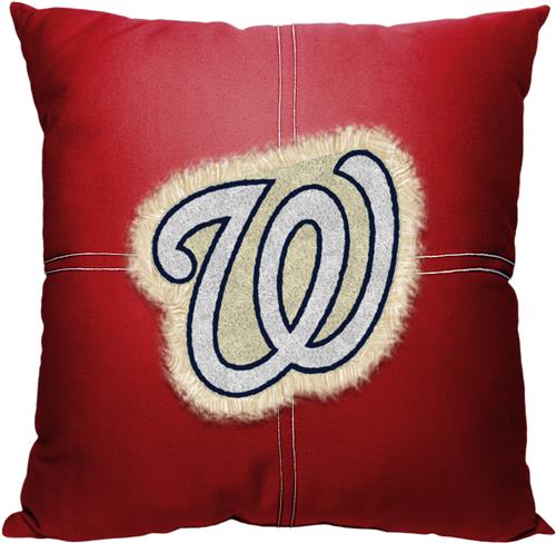 Northwest MLB Nationals Letterman Pillow
