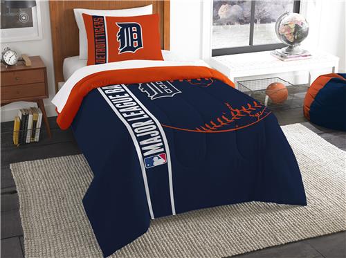 Northwest MLB Detroit Tigers Twin Comforter & Sham