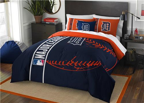 Northwest MLB Tigers Full Comforter & 2 Shams