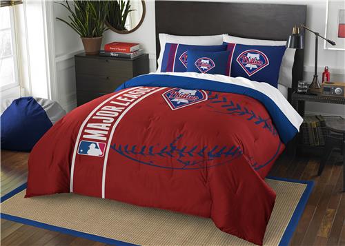 Northwest MLB Phillies Full Comforter & 2 Shams