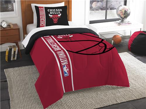 Northwest NBA Chicago Bulls Twin Comforter & Sham
