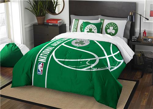 Northwest NBA Cetics Full Comforter & 2 Shams
