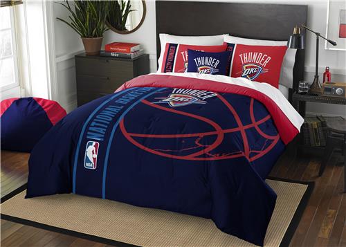 Northwest NBA OKC Thunder Full Comforter & 2 Shams