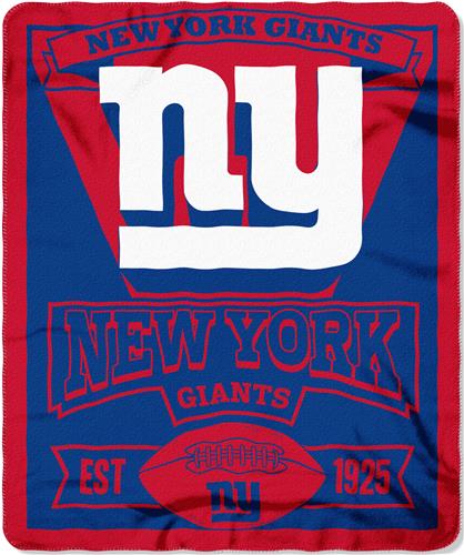 Northwest NFL Giants 50x60 Marque Fleece
