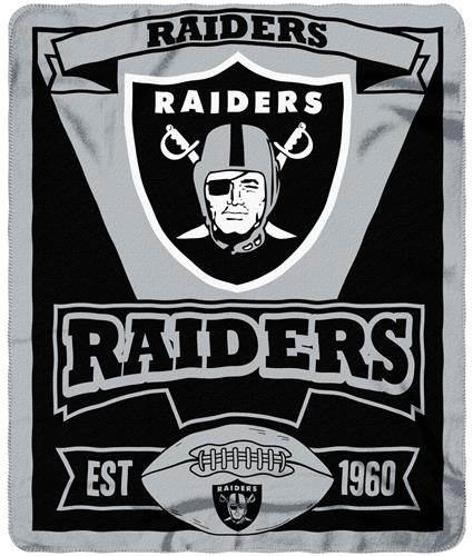 Northwest NFL Raiders 50x60 Marque Fleece