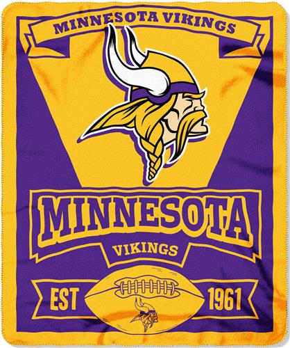 Northwest NFL Vikings 50x60 Marque Fleece