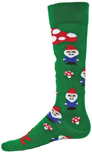 Red Lion Gnomes Over-The-Calf Socks - Closeout