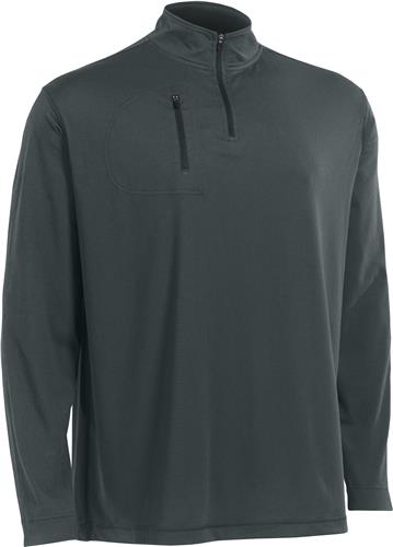 Mens Small Stretch 1/4" Zip Pullover CO