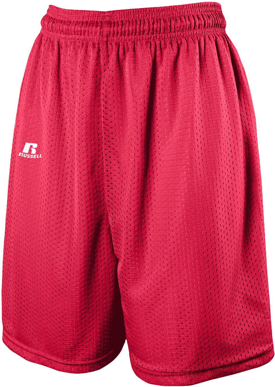 E105612 Russell Athletics 7" Basketball Mesh Shorts C/O