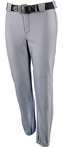 Womens Low Rise Zip Fly Softball Pants CO