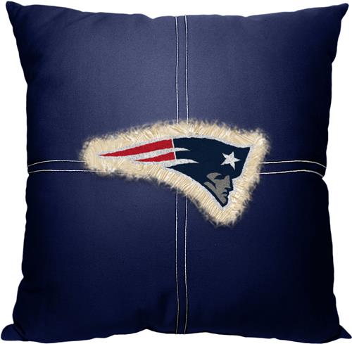 Northwest NFL Patriots Letterman Pillow