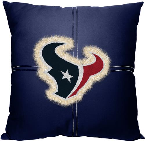 Northwest NFL Texans Letterman Pillow