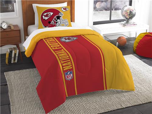 Northwest NFL Chiefs Twin Comforter & Sham