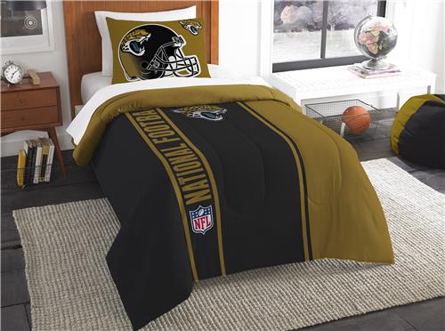 Northwest NFL Jaguars Twin Comforter & Sham