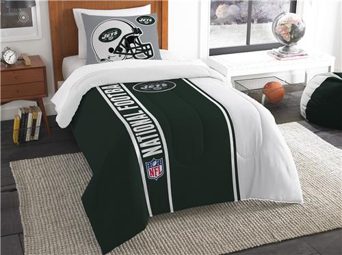 Northwest NFL Jets Twin Comforter & Sham