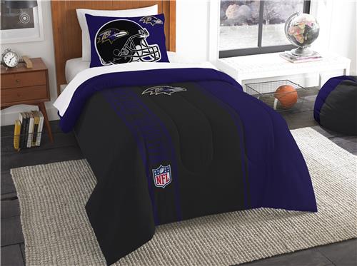 Northwest NFL Ravens Twin Comforter & Sham