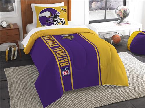 Northwest NFL Vikings Twin Comforter & Sham