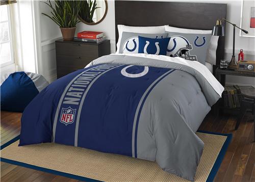 Northwest NFL Colts Full Comforter & 2 Shams