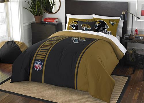 Northwest NFL Jaguars Full Comforter & 2 Shams