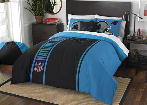 Northwest NFL Panthers Full Comforter & 2 Shams