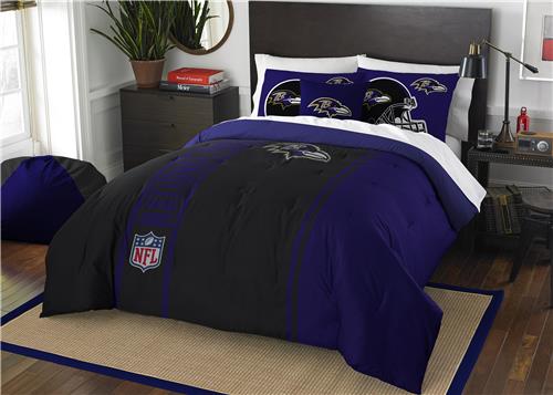 Northwest NFL Ravens Full Comforter & 2 Shams