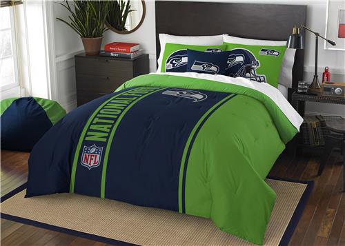 Northwest NFL Seahawks Full Comforter & 2 Shams