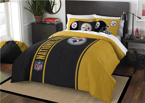 Northwest NFL Steelers Full Comforter & 2 Shams