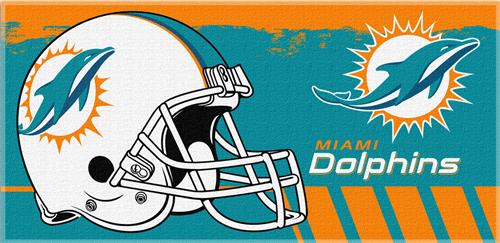 Northwest NFL Dolphins Game Plan Beach Towel