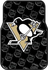 Northwest Nhl Penguins Car Floor Mats Set Of 2 Fan Gear