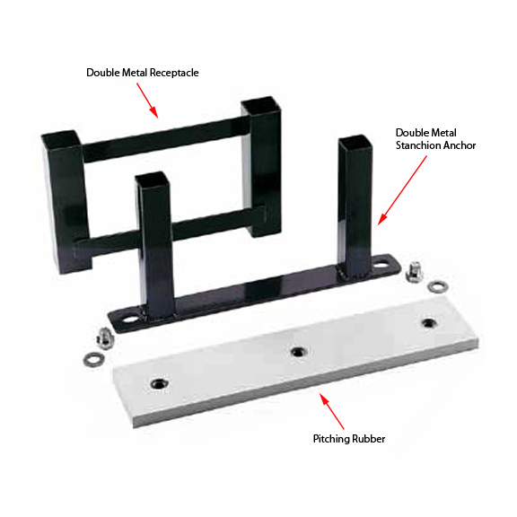 E10590 Markwort Movable Baseball Pitching Rubber Sets