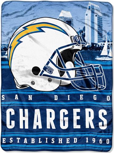 Northwest NFL Chargers 60x80 Silk Touch Throw