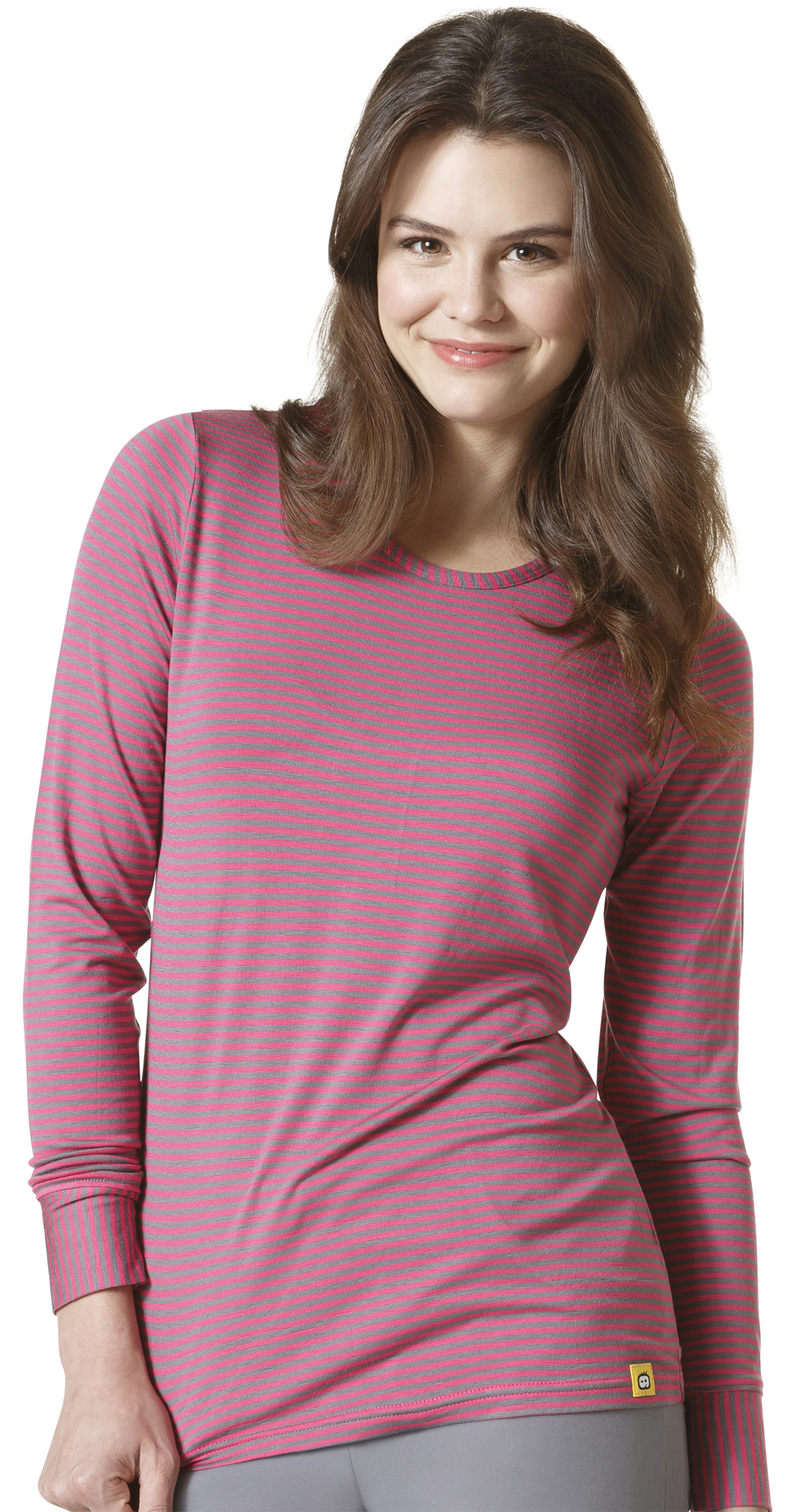 long sleeve striped tee women