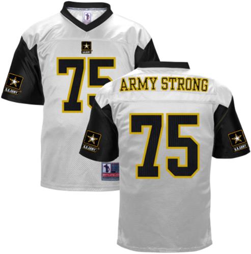 Battlefield Army Strong Authentic Football Jerseys