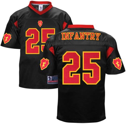 Battlefield Men 25th Infantry Army Football Jersey. Free shipping.  Some exclusions apply.