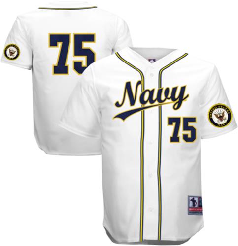 Battlefield Navy Branch Authentic Baseball Jerseys