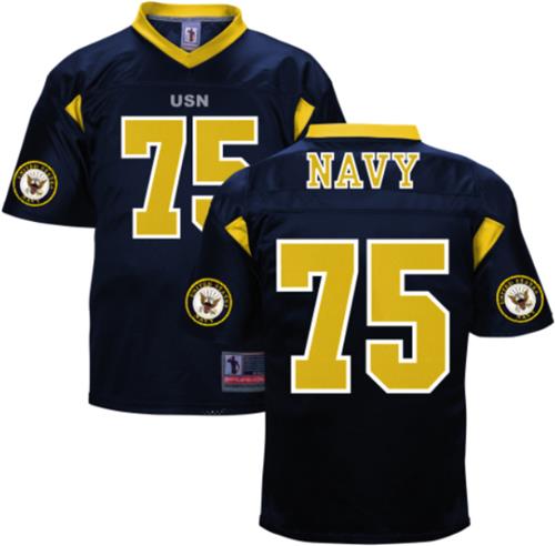 Battlefield Navy Authentic Football Jerseys