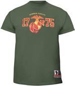 Battlefield Collection Marines Dad Jersey Tee Battlefield Collection Marines Dad Jersey Tee