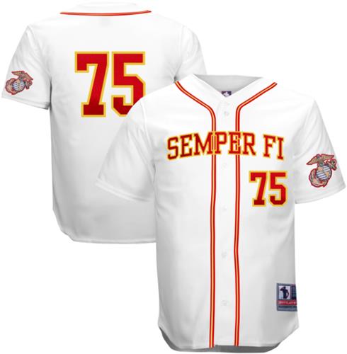 Battlefield Marines Semper Fi Baseball Jerseys. Free shipping.  Some exclusions apply.