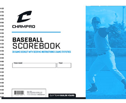 Champro Baseball/Softball Scorebooks A07