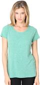 Royal Apparel Womens ECO Triblend Sccop Neck Tee