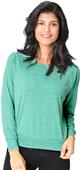 Royal Apparel Womens Triblend L/S Raglan Pullover