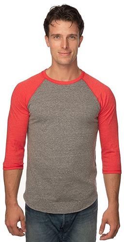 Royal Apparel Unisex Adult Youth Triblend Raglan Baseball Shirt ...