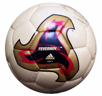 adidas FEVERNOVA サッカーボール サイズ5 Adidas Fevernova Ball FIFA World Cup 2002 Official match
