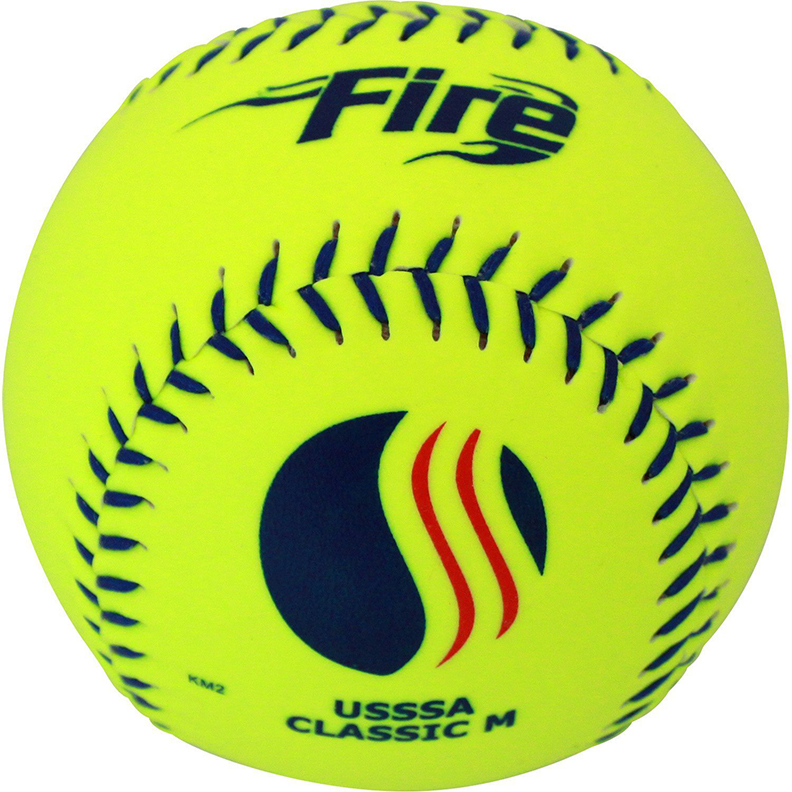 E107177 Baden USSSA Classic M Slowpitch 12" Softballs (Dozen)
