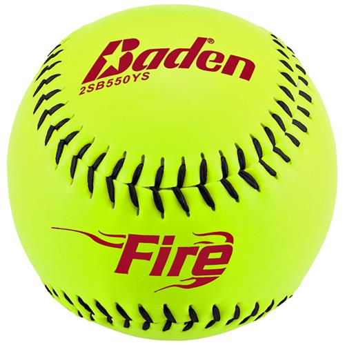 Baden Fire Slow Pitch Composite 12" Softballs (DZ). Free shipping.  Some exclusions apply.