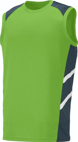 Augusta Sportswear Adult Oblique Sleeveless Jersey. Decorated in seven days or less.