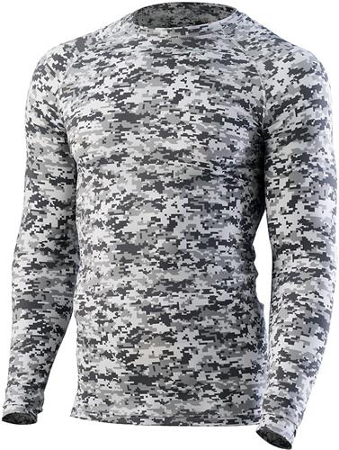 Augusta Sportswear Hyperform Compression LS Jersey. Decorated in seven days or less.