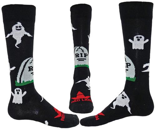 Red Lion Ghosts Over-The-Calf Socks - Closeout