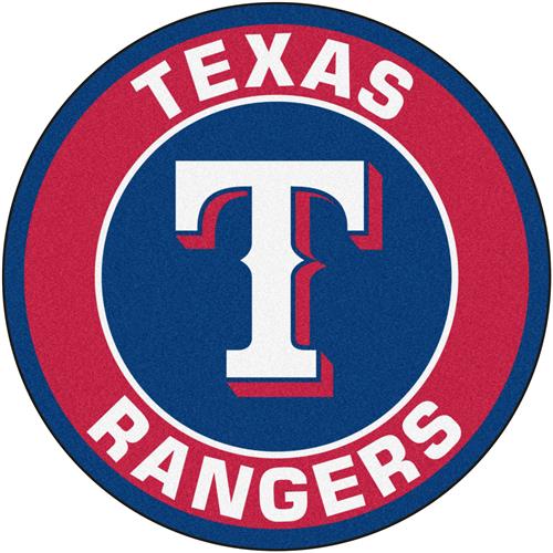 Fan Mats MLB Texas Rangers Roundel Mat